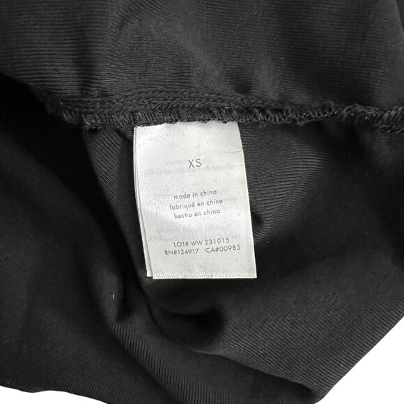 WeWoreWhat Ruched High Neck Midi Dress Black Size XS Minimalist Baddie‎ - Picture 6 of 11